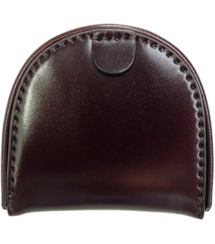 Amazon.co.jp: 皇居 限定 本グッズ コインケース 革 小銭入れ 馬蹄型